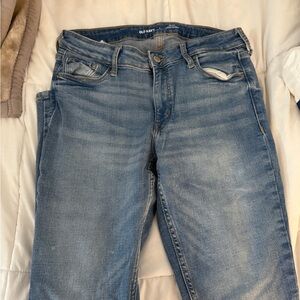 Old Navy Women's Light Blue Straight Leg Jeans